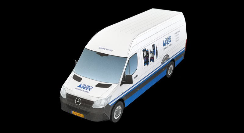 Paper model Mercedes Sprinter