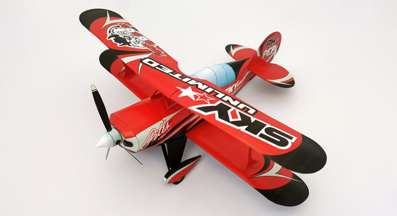 Airplane paper model