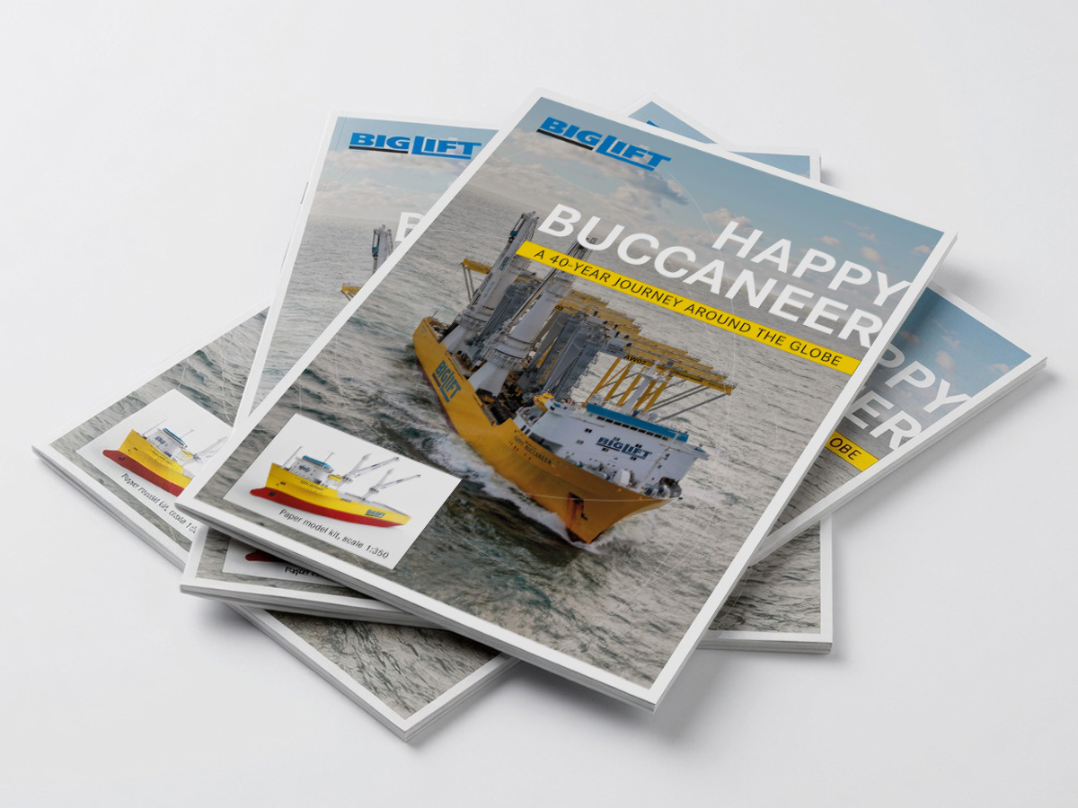 Printed paper models as sturdy brochures